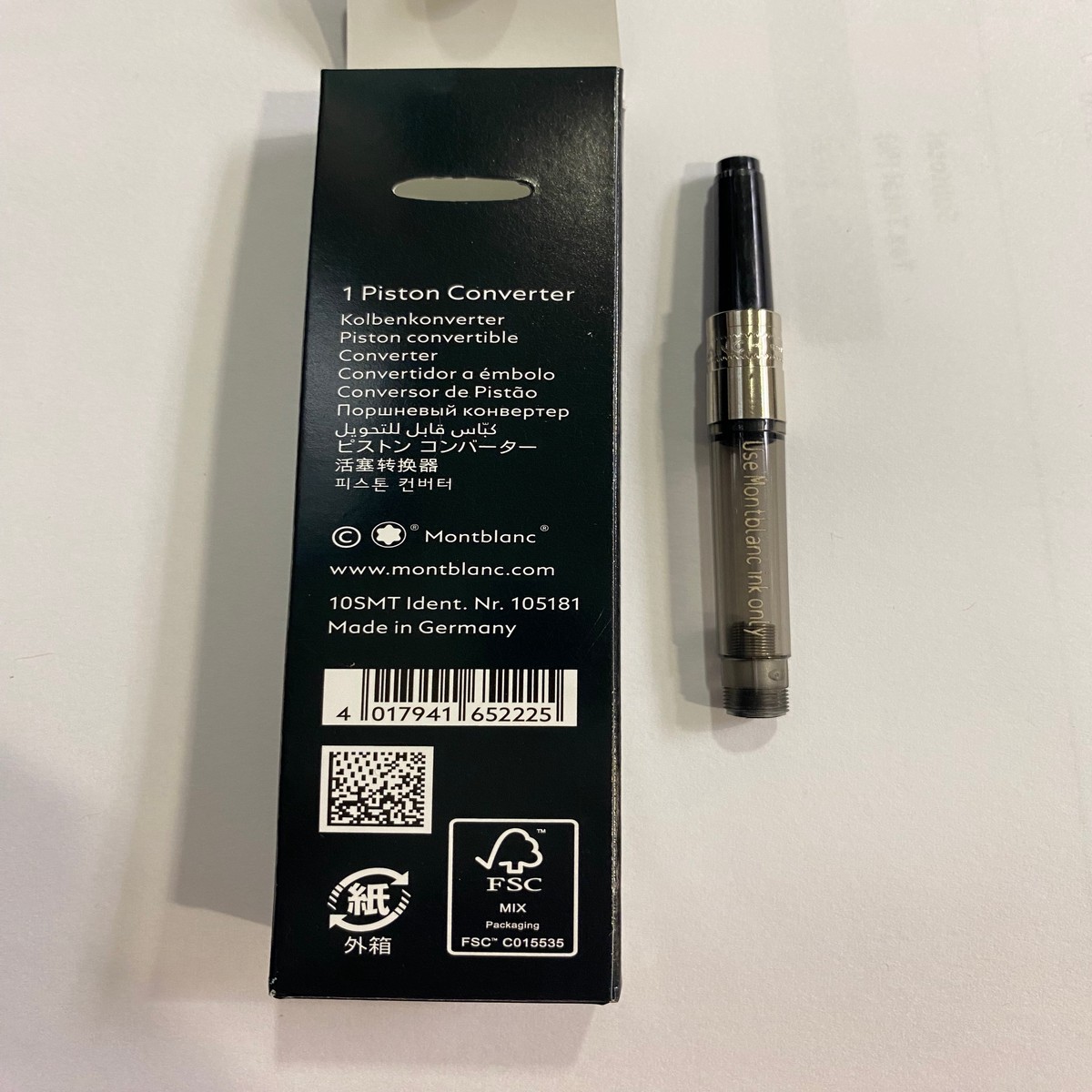 Montblanc Piston Converter
