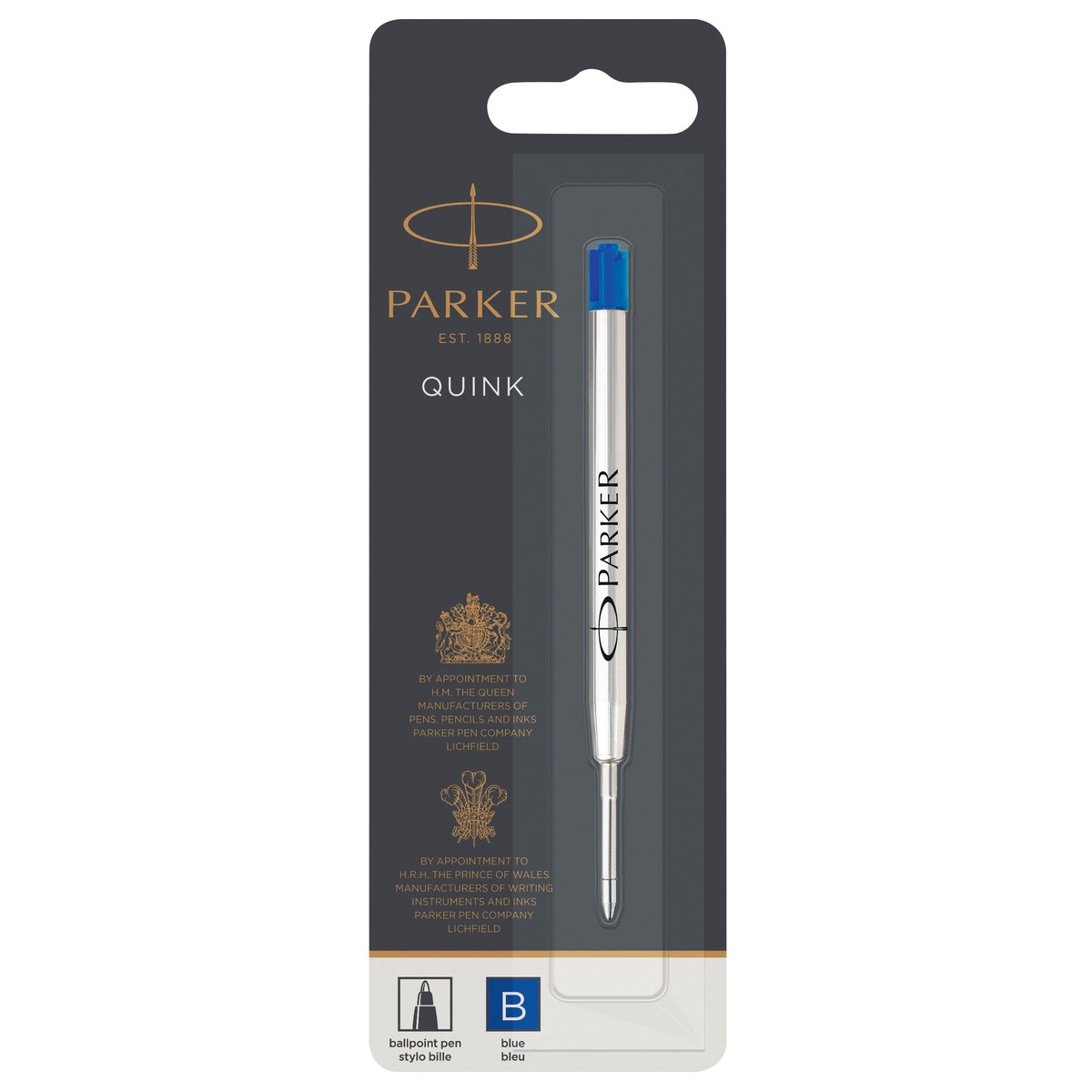 Parker Ballpoint Refill Blue Broad Tip