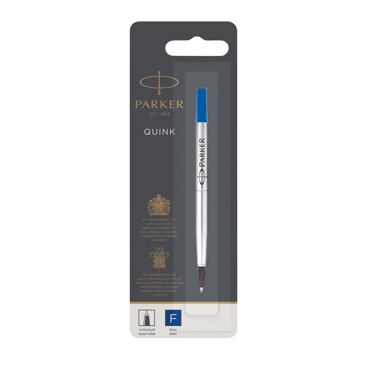 Parker Rollerball Refill Blue Fine Tip