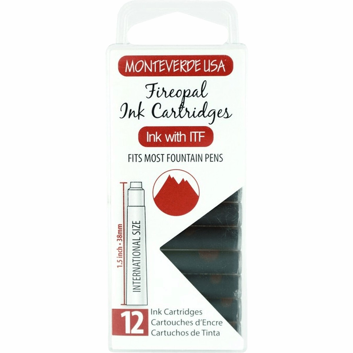 Monteverde Fireopal – Ink Cartridges