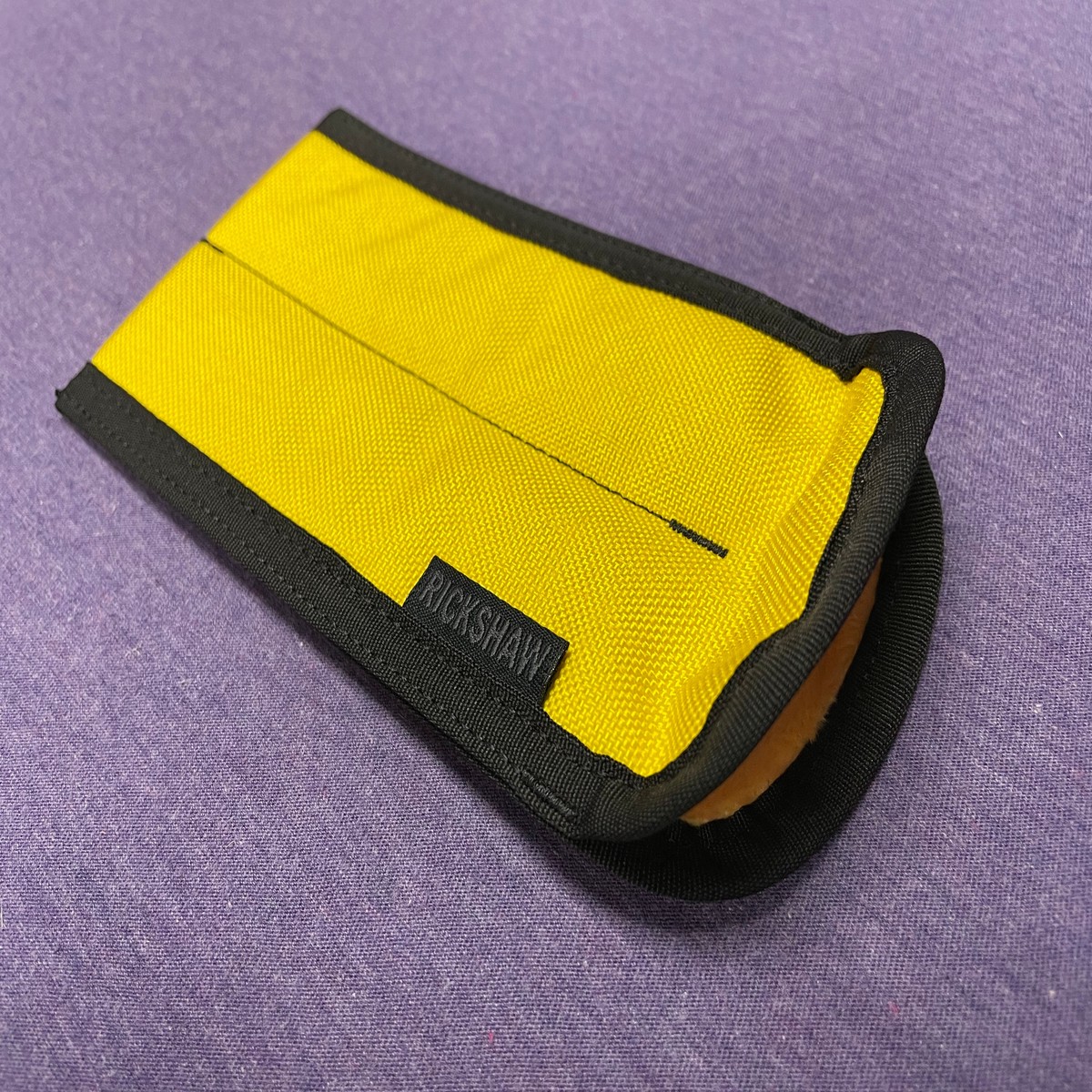 Rickshaw Plush Coozy Pen Case – Saffron – Large (2 Pen)