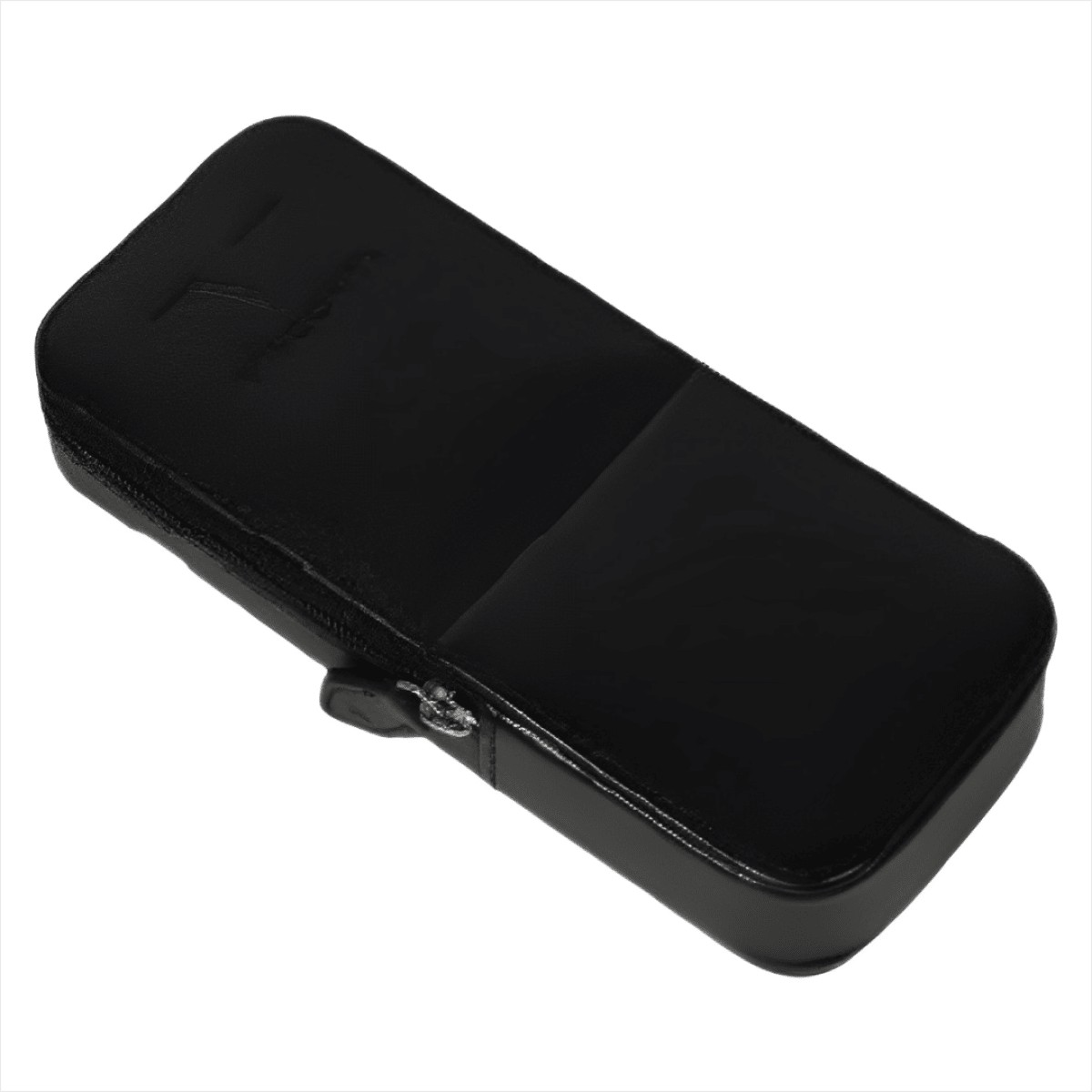 Visconti Classic Leather Three Pen Case – Black