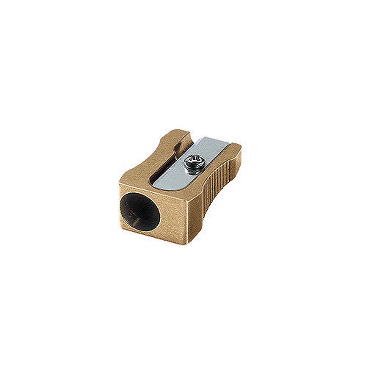 M+R Single Hole Brass Wedge Sharpener