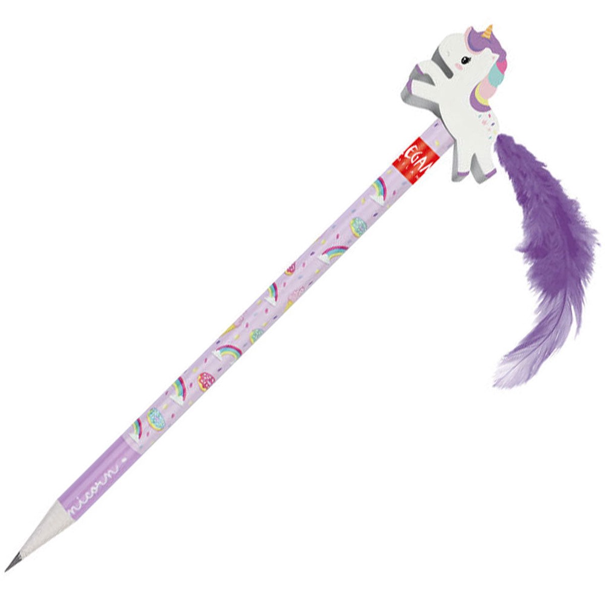 Legami Unicorn Pencil With Eraser