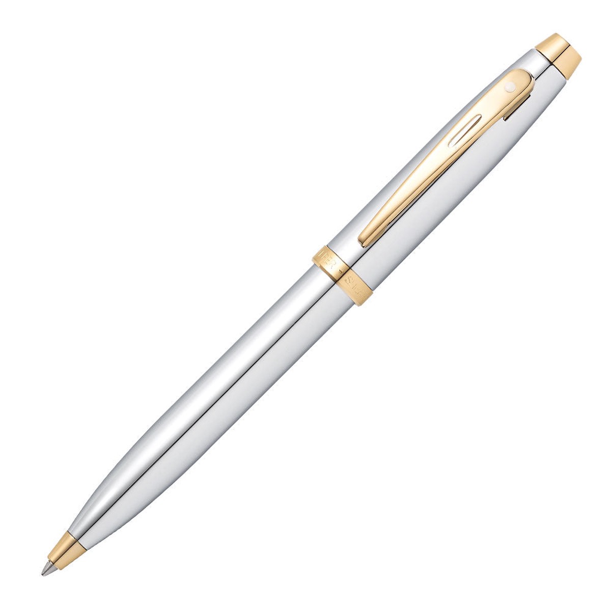 Sheaffer 100 Ballpoint Pen Bright Chrome
