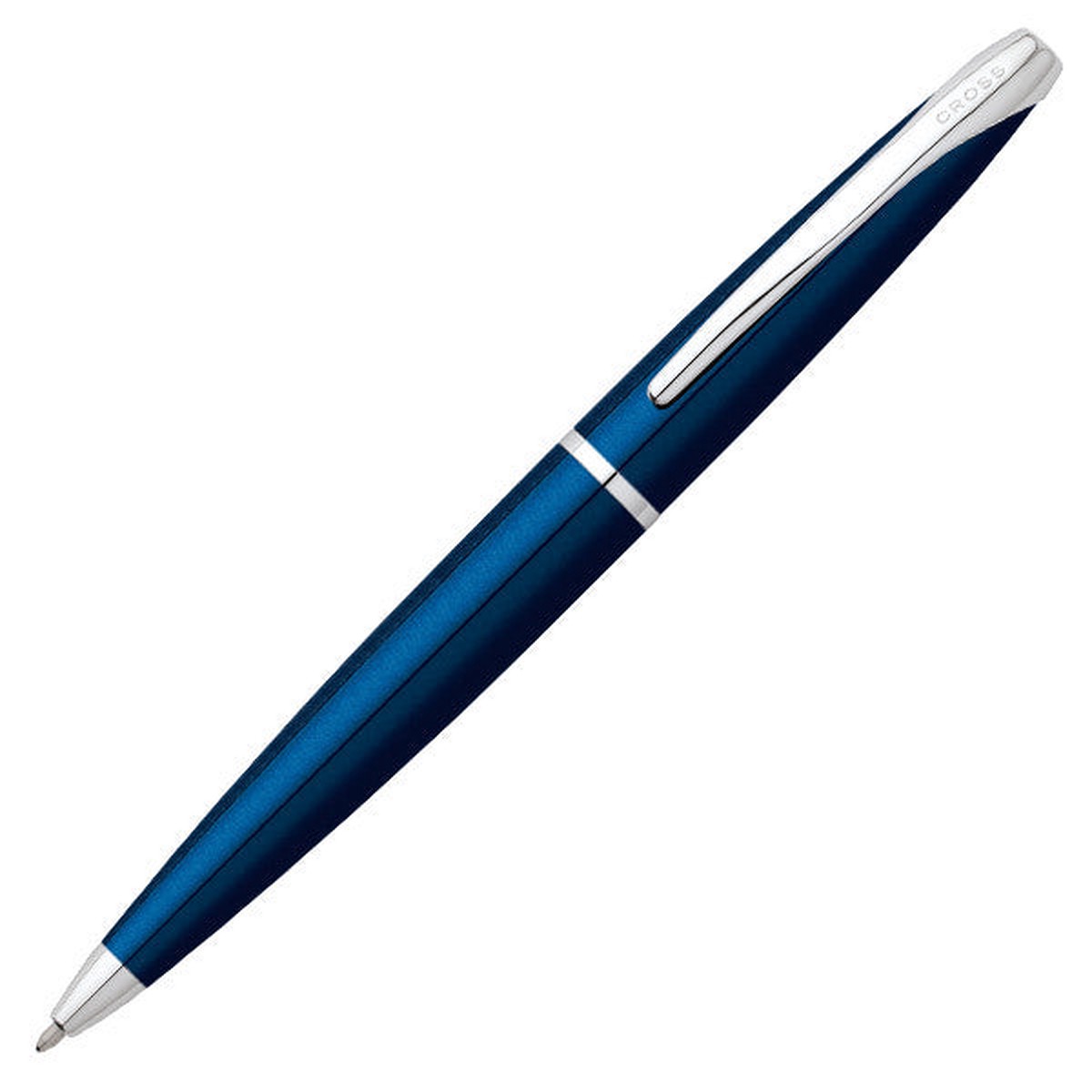 Cross ATX Ballpoint Pen Translucent Blue Lacquer