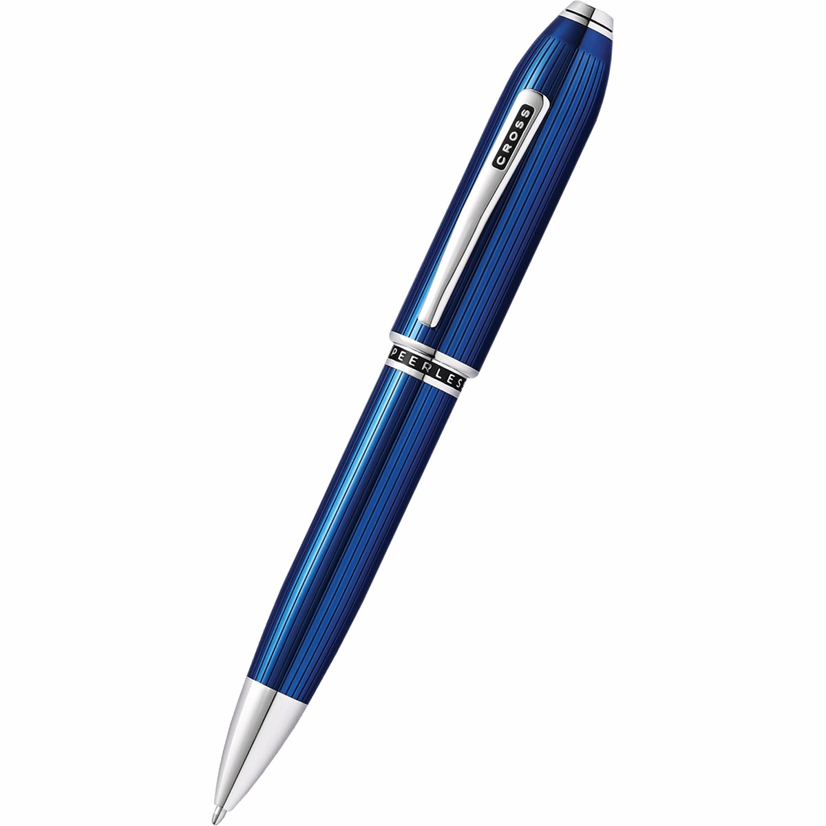 Cross Peerless Ballpoint Pen – Translucent Quartz Blue