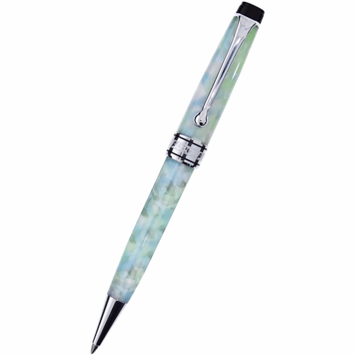 Aurora Optima Ballpoint Pen – Luce Verde Caleidoscope