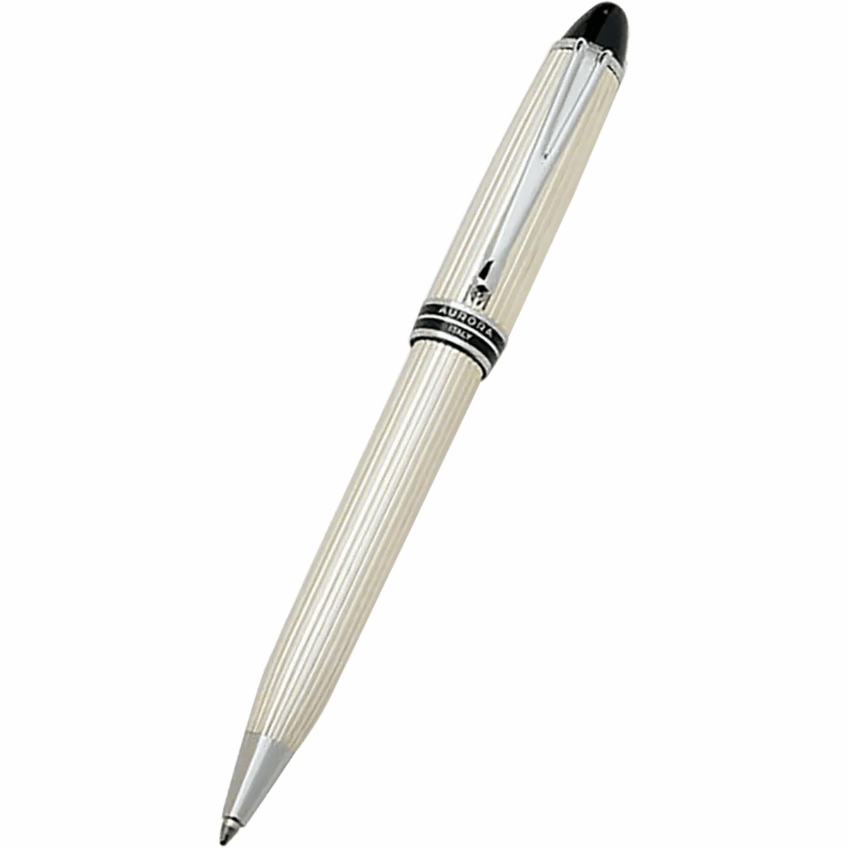 Aurora Ipsilon Ballpoint Pen – Sterling Silver