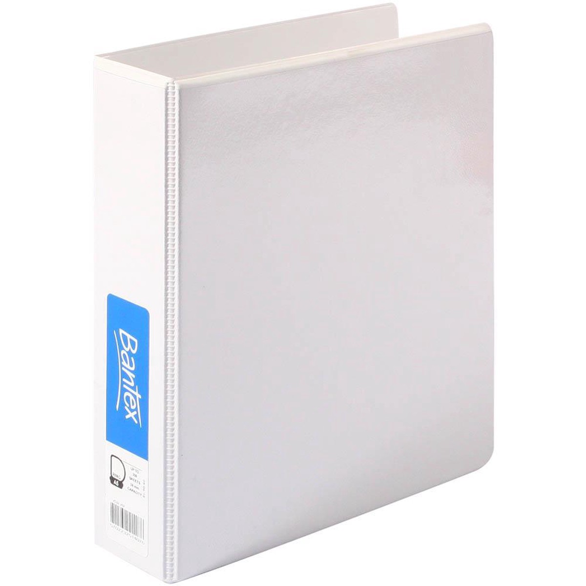 Bantex Insert Ring Binder 3D 38Mm A5 White