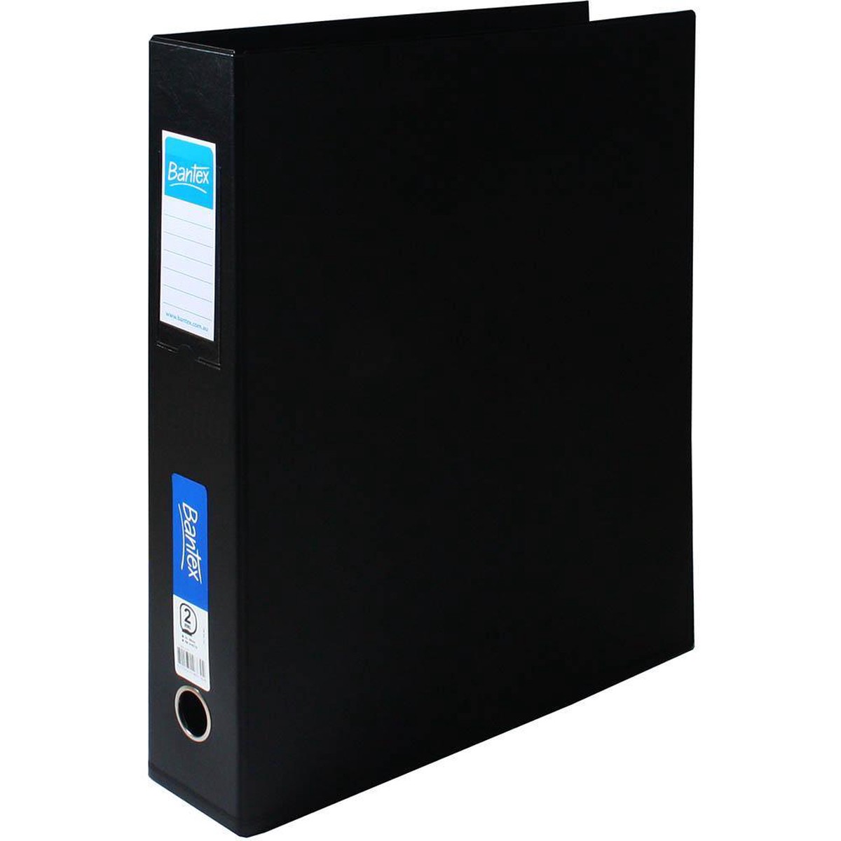 Bantex PP Ring Binder Portrait 2D 65mm A3 Black
