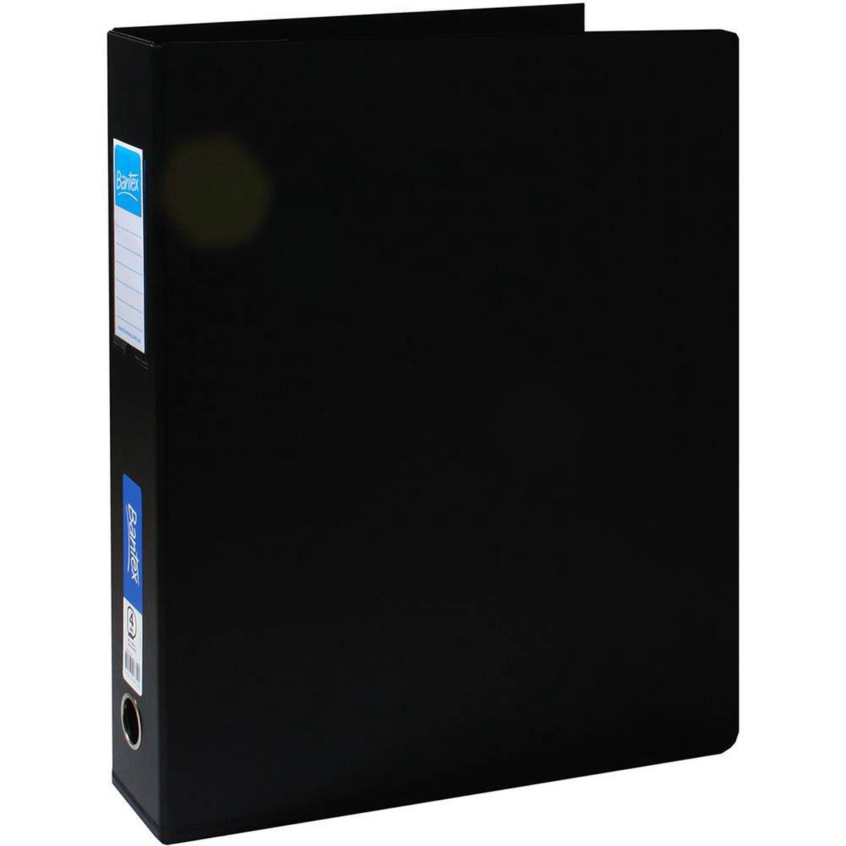 Bantex Pp Ring Binder Portrait 4D 65Mm A3 Black