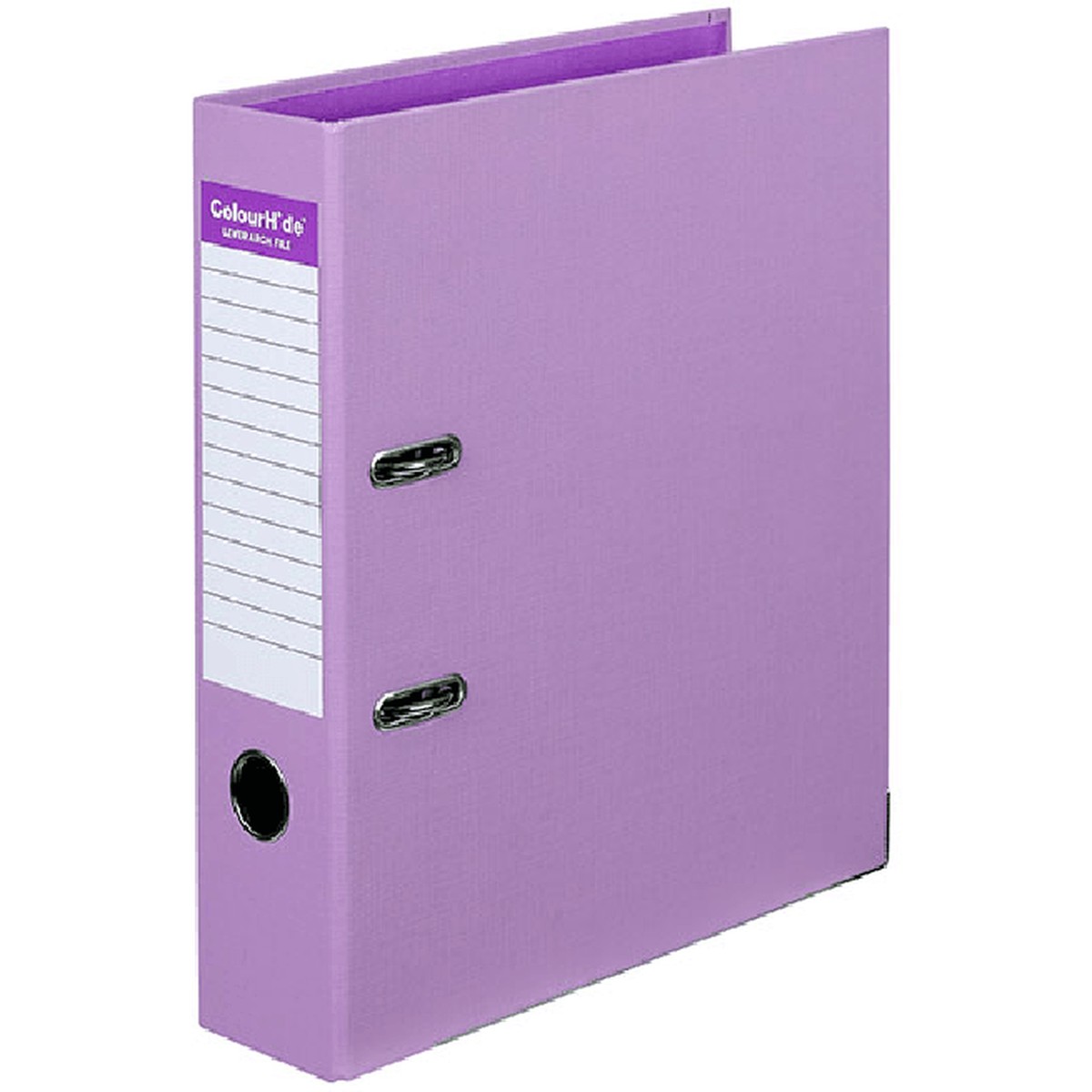 Colourhide Lever Arch File A4 Purple