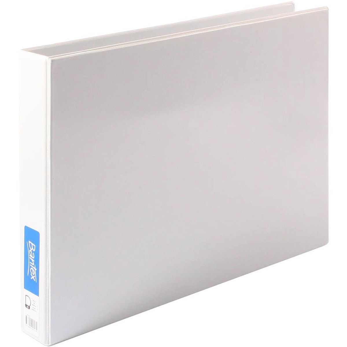 Bantex Insert Ring Binder Landscape 3D 38Mm A3 White