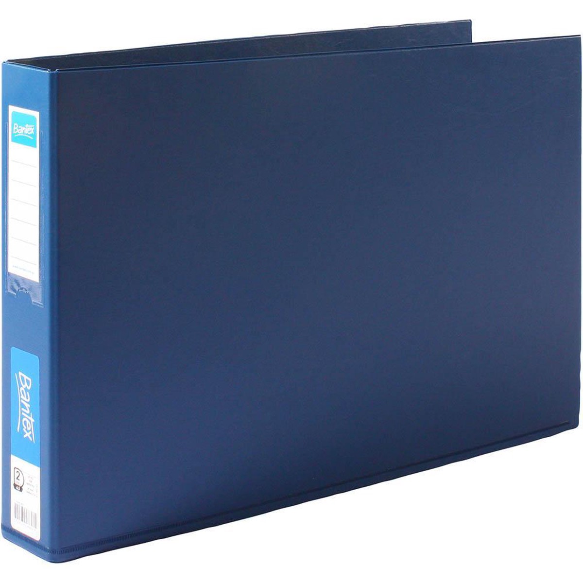 Bantex PP Ring Binder Landscape 2D 38mm A3 Blue