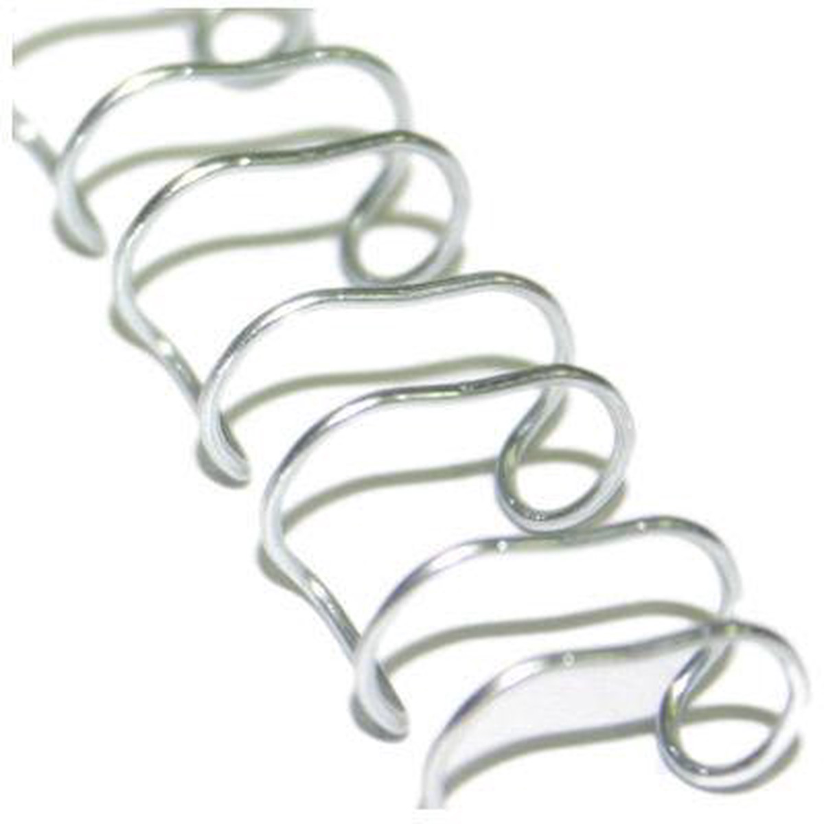 Gold Sovereign Wire Binding Comb 23 Loop 25Mm A4 Silver Pack 50