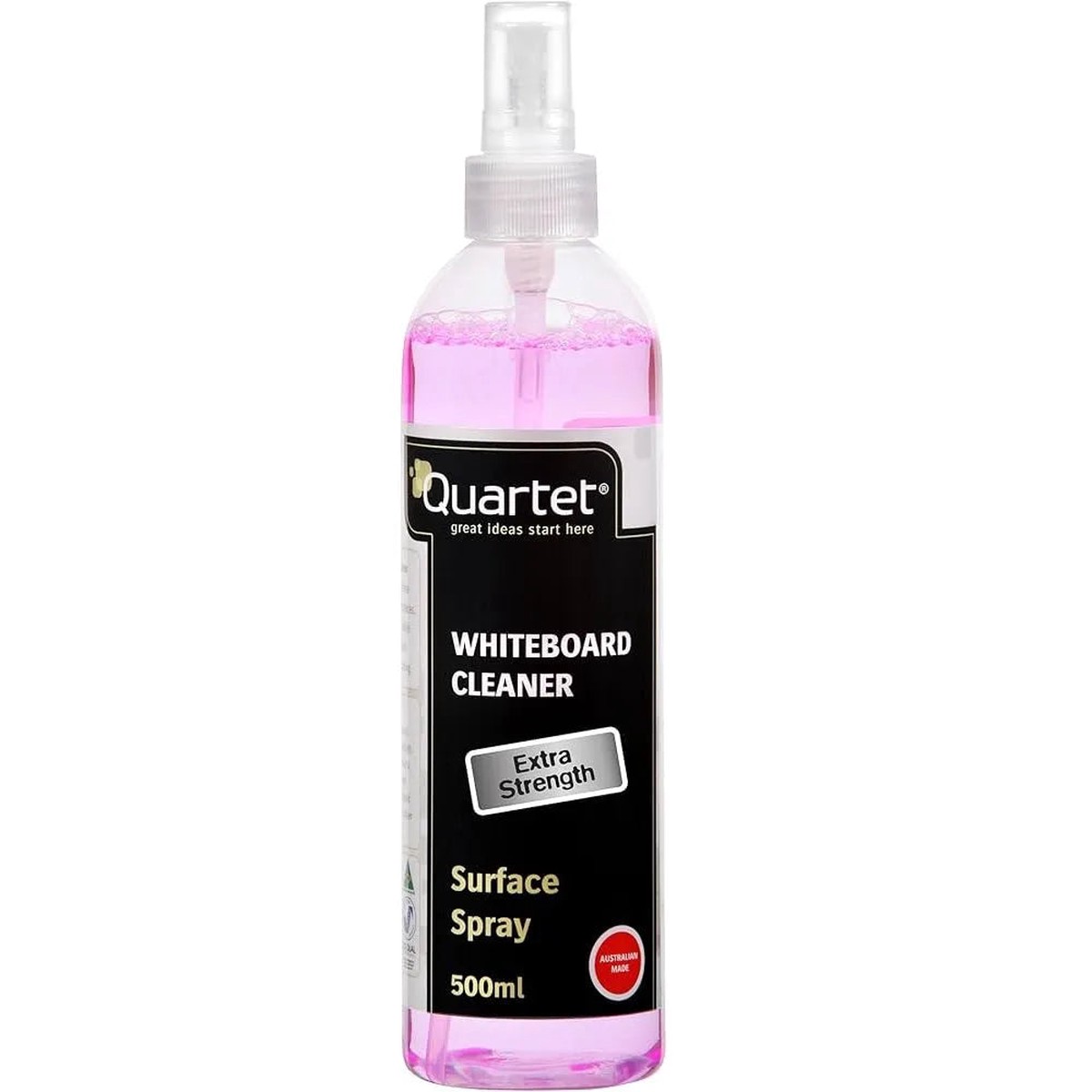 Quartet Whiteboard Cleaner Spray Extra High Strength 500ml