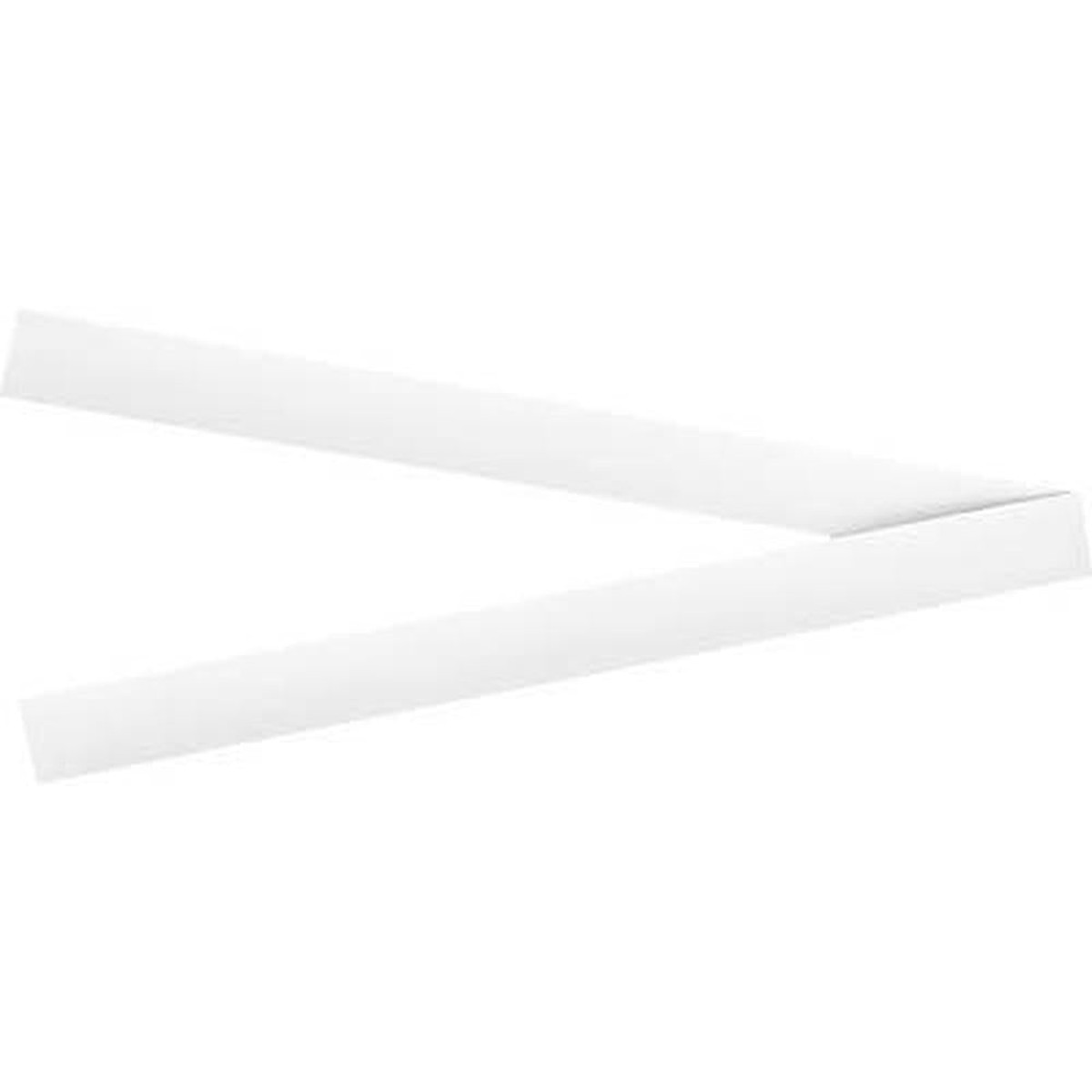 Quartet Strips Magnetic 25x300mm White Pack 2