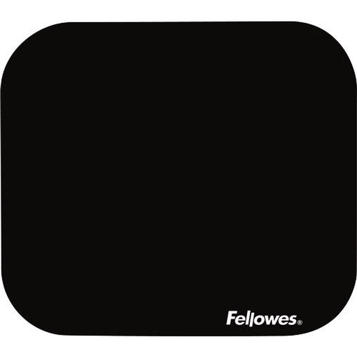 Fellowes Mouse Pad Black 232 x 199mm Rubber Base