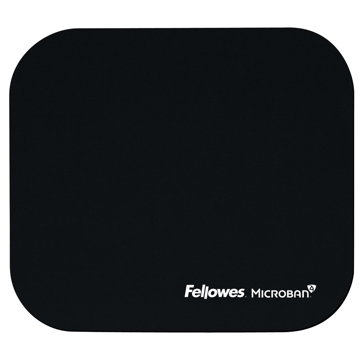 Fellowes Mouse Pad Black Microban 232 x 199mm