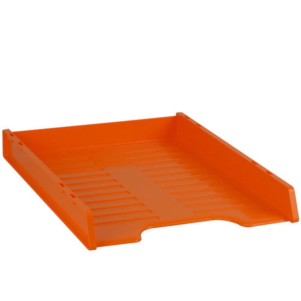 Italplast Slimline Multi-Fit Document Tray A4 Mandarin