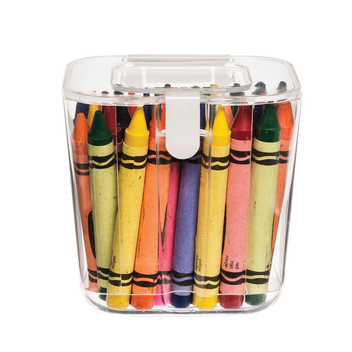 Deflecto Small Storage Caddy Container Clear