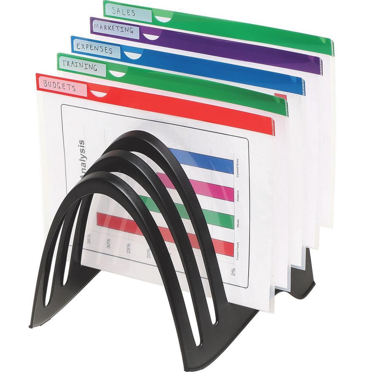 Marbig Enviro Foldarack Black