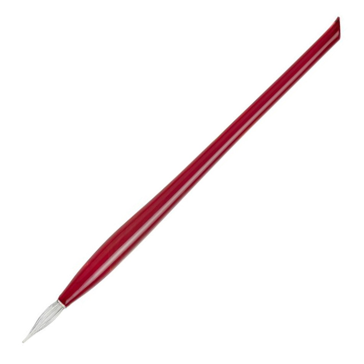 Jacques Herbin Glass Pen Set Red
