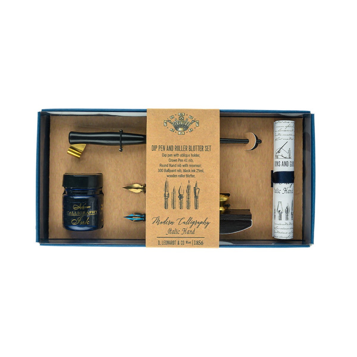 Manuscript Pen and Roller Blotter Set