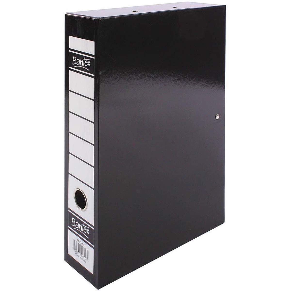 Bantex Box File Foolscap Black