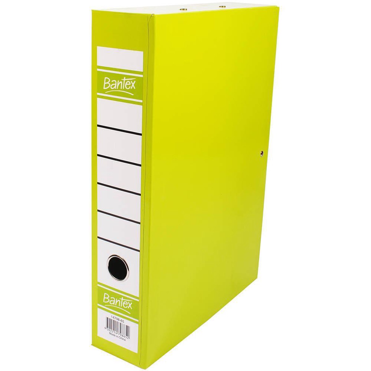 Bantex Box File Foolscap Lime