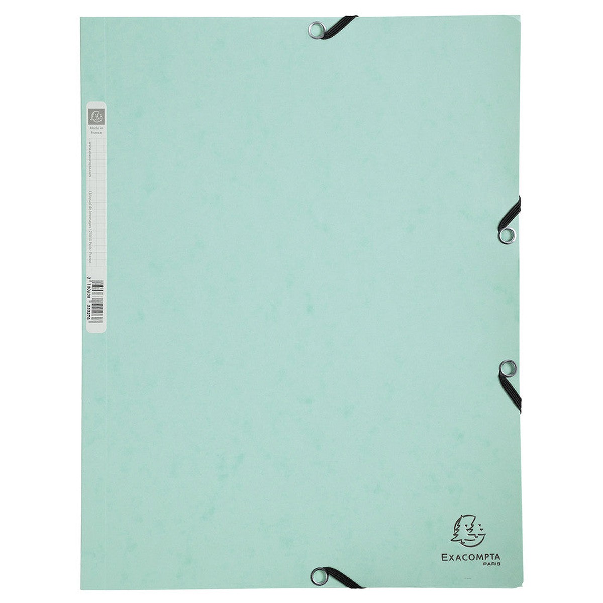 Exacompta Aquarel A4 Folder 3 Flap Green