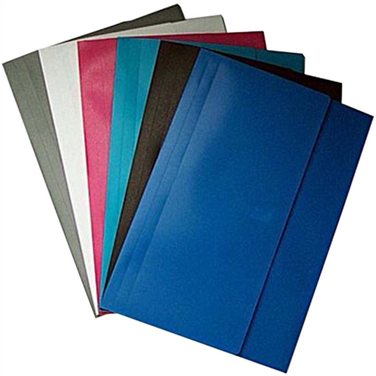 Colby 328F Polywally Wallet Foolscap Assorted Pack 12