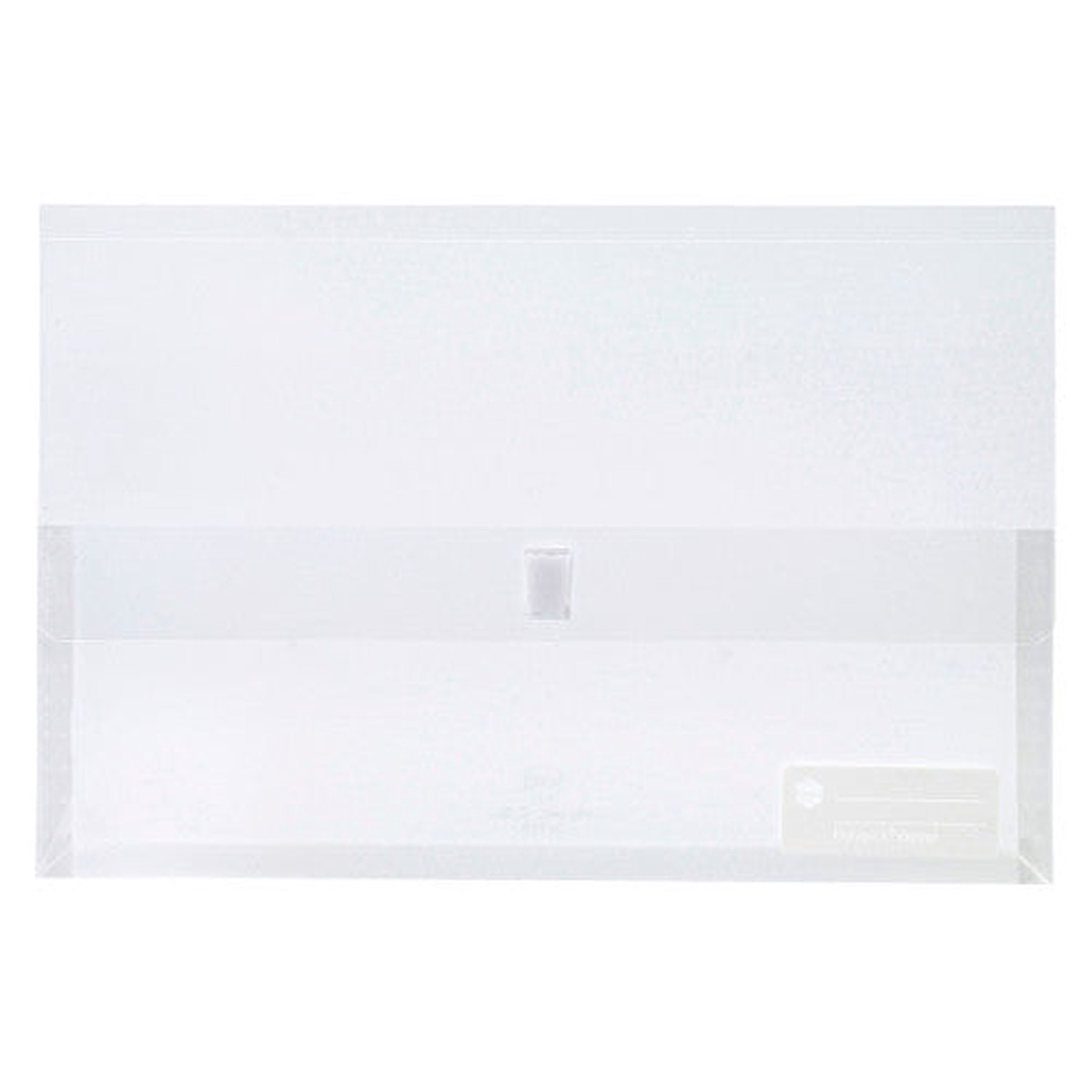 Marbig Polypick Document Wallet Foolscap Clear