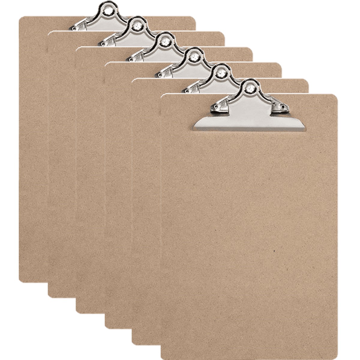Marbig Professional Masonite Clipboard A4 Pack 6