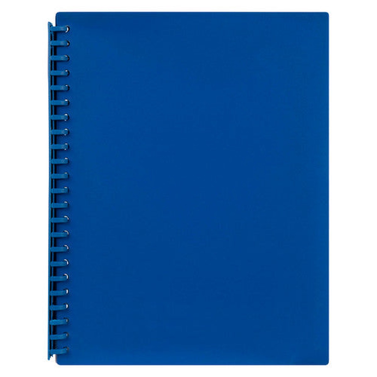 Marbig Refillable Display Book 20 Pocket A4 Blue