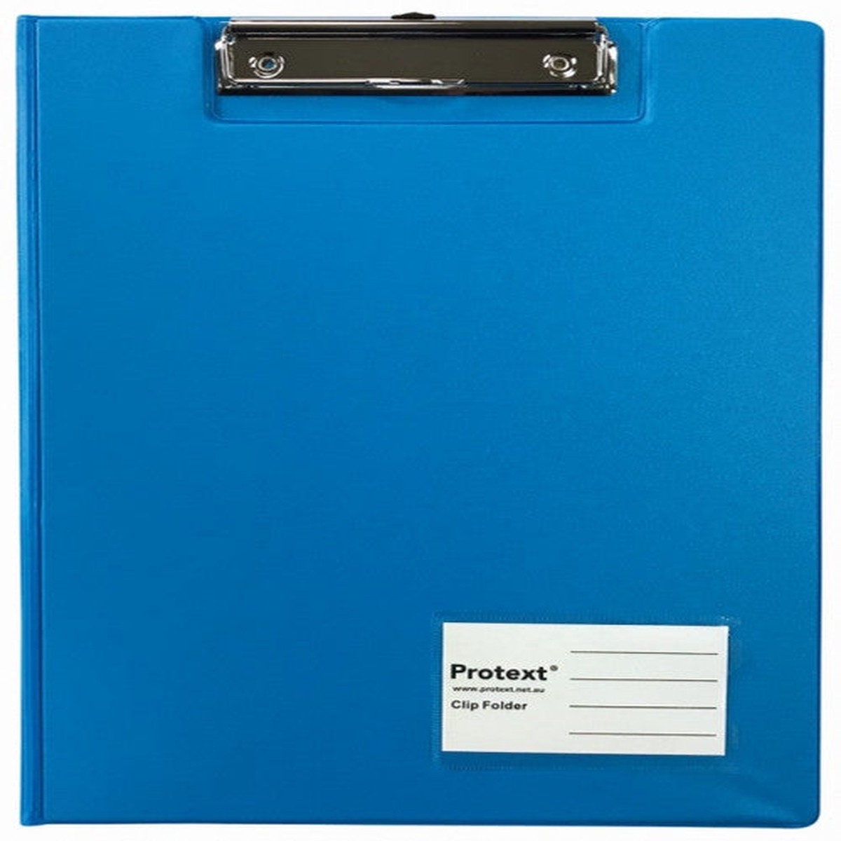 Protext Clip Folder A4 PP Blue Pack of 6