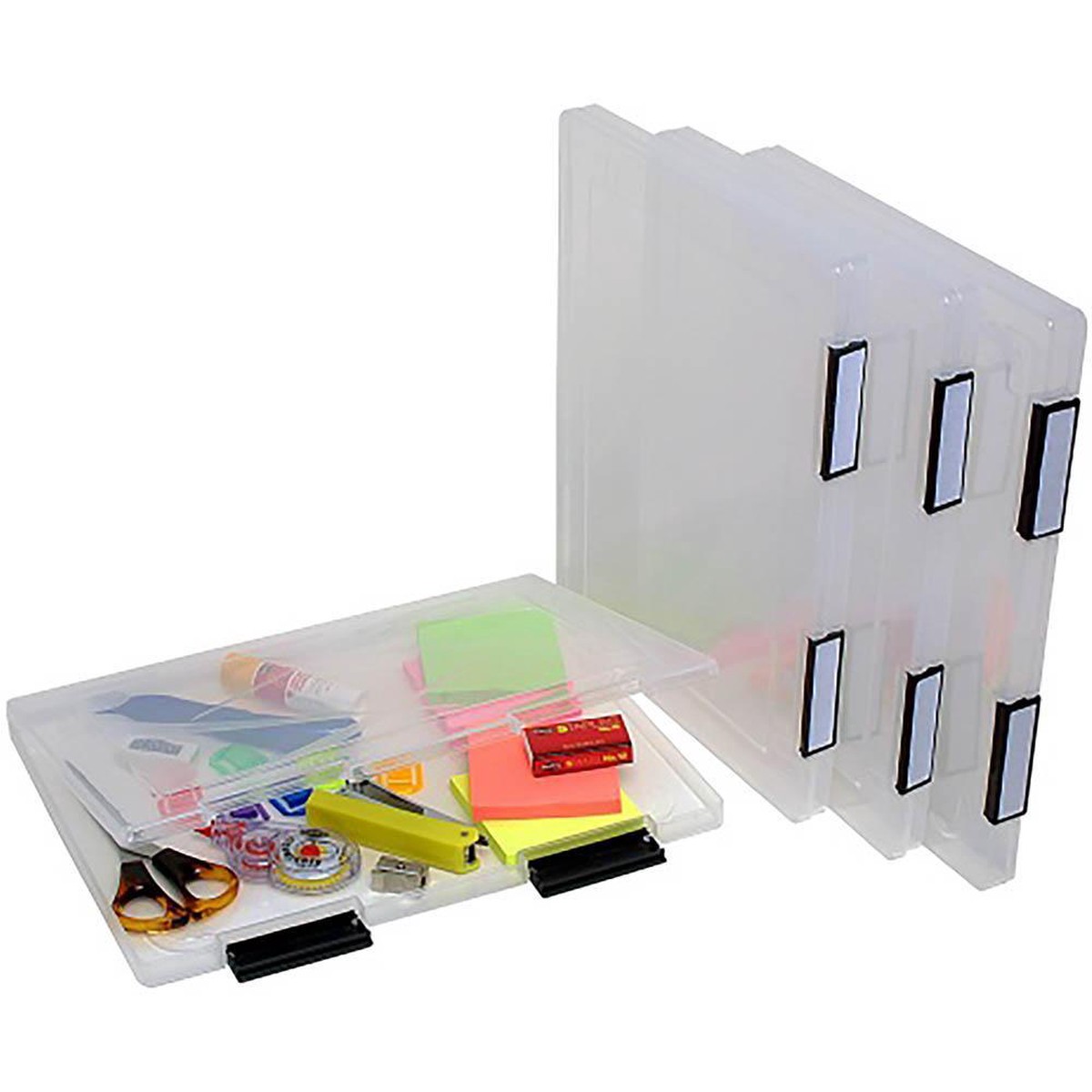 Crystalfile Carry Case With Id Labels Assorted