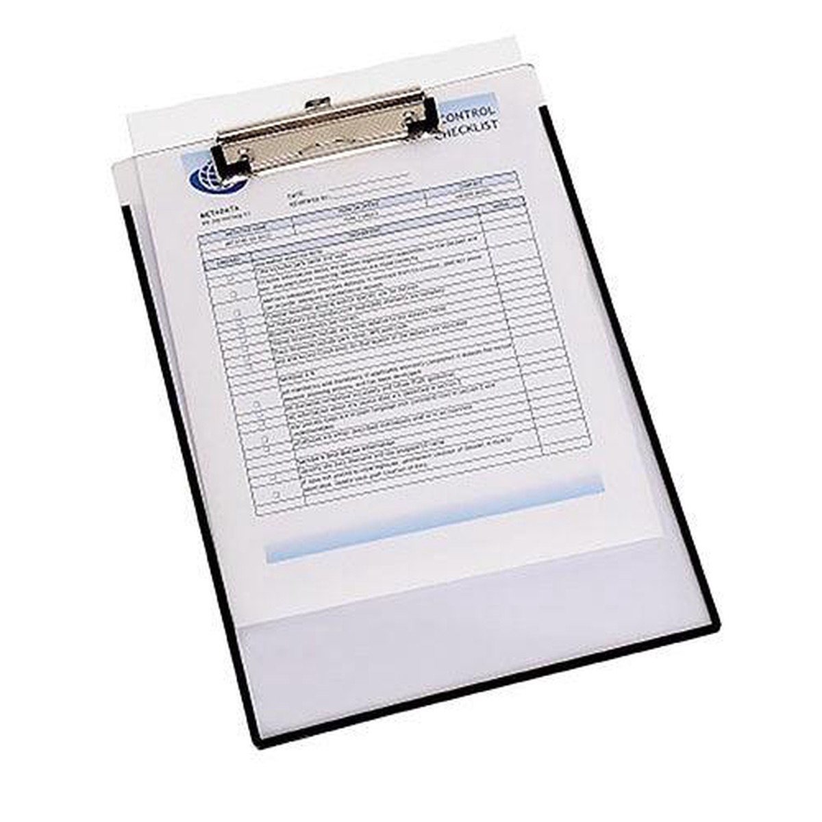 Marbig Clearview Clipboard With Insert Cover A4 Clear