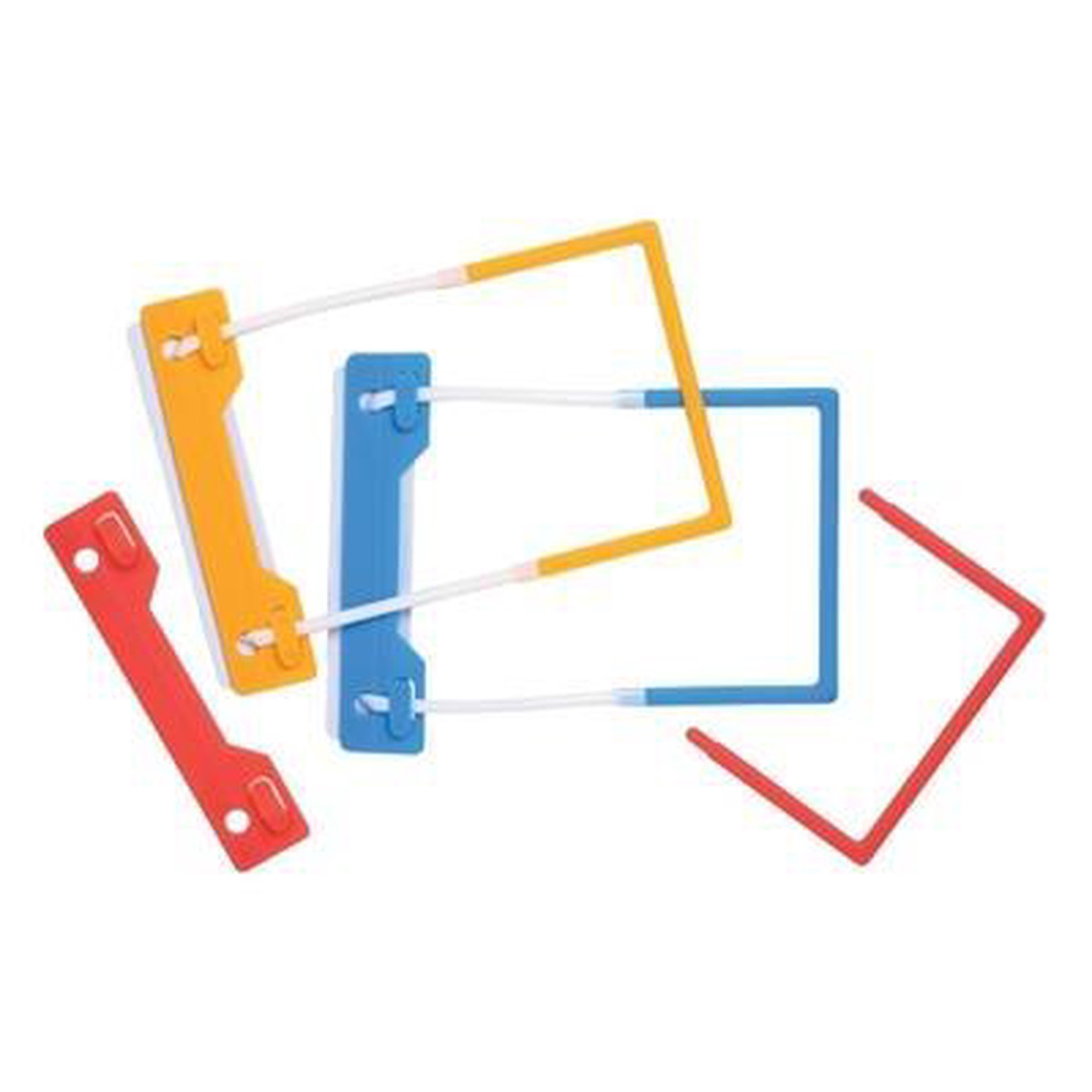 Marbig U Clip Complete Yellow Pack 500