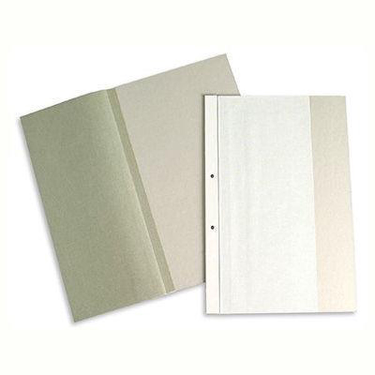 Olympic Transfer Covers 2 Hole A4 Grey Pack 10