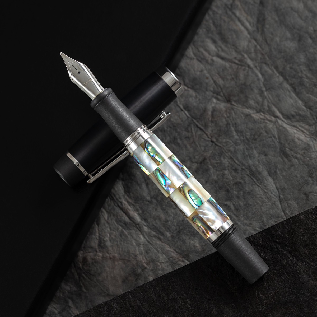 Opus 88 Fountain Pen – Check Shell