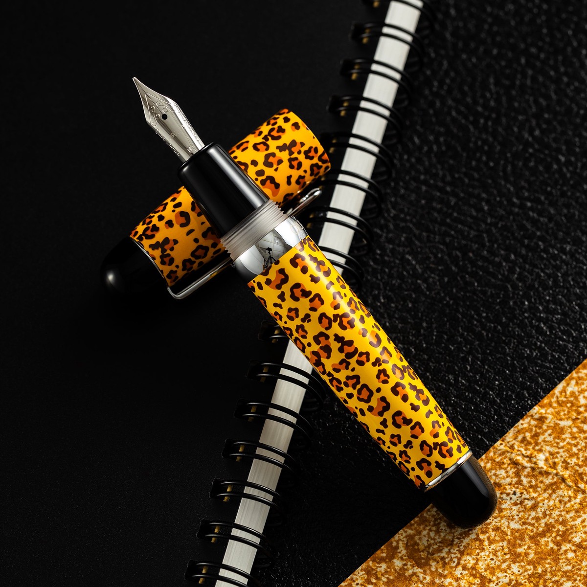 Opus 88 Mini Fountain Pen – Mara Leopard