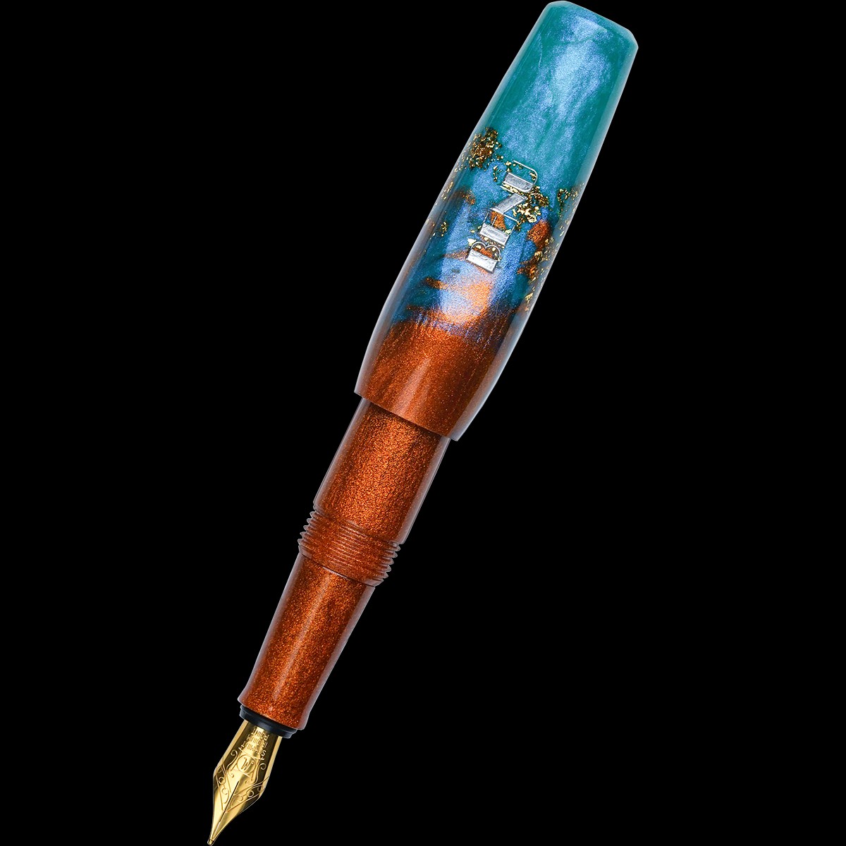 Benu Pixie Fountain Pen – Aurora Gold