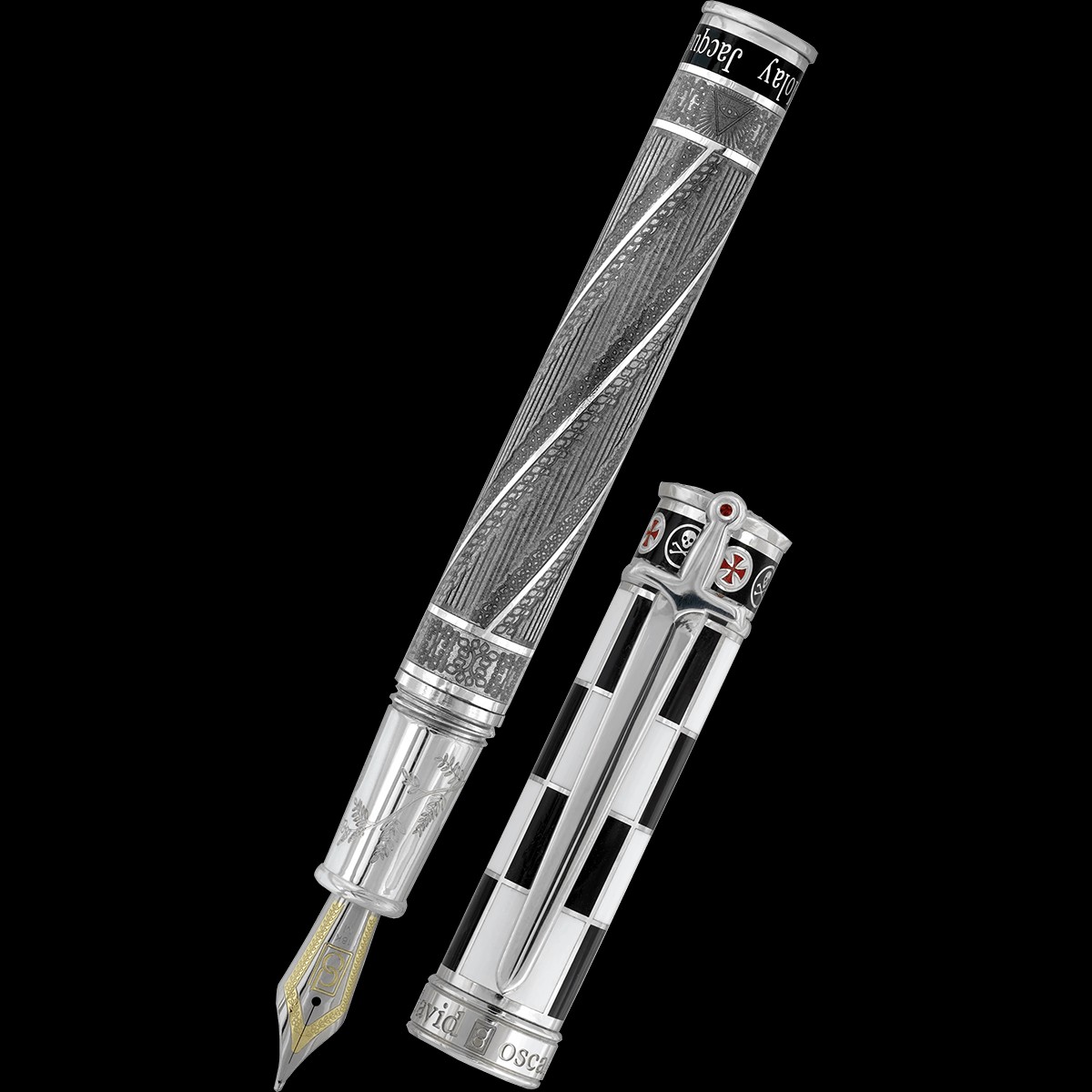 David Oscarson Jacques de Molay Fountain Pen