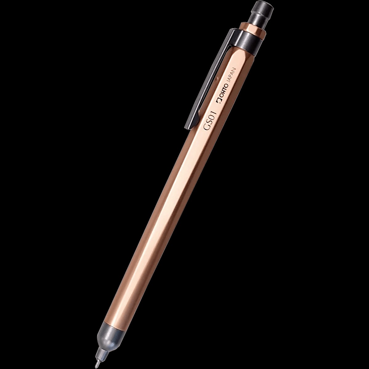 Ohto GS Roller Gel Pen – Gold