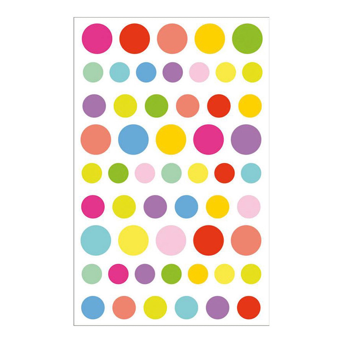 Rico Multicoloured Circle Stickers