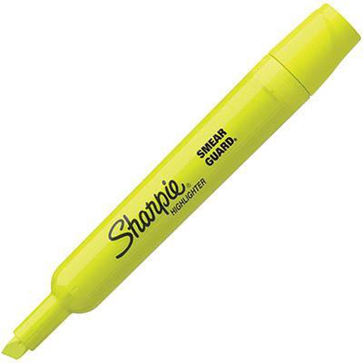 Sharpie Liquid Accent Highlighter Chisel Point 3.3Mm Fluorescent Yellow Pack 12