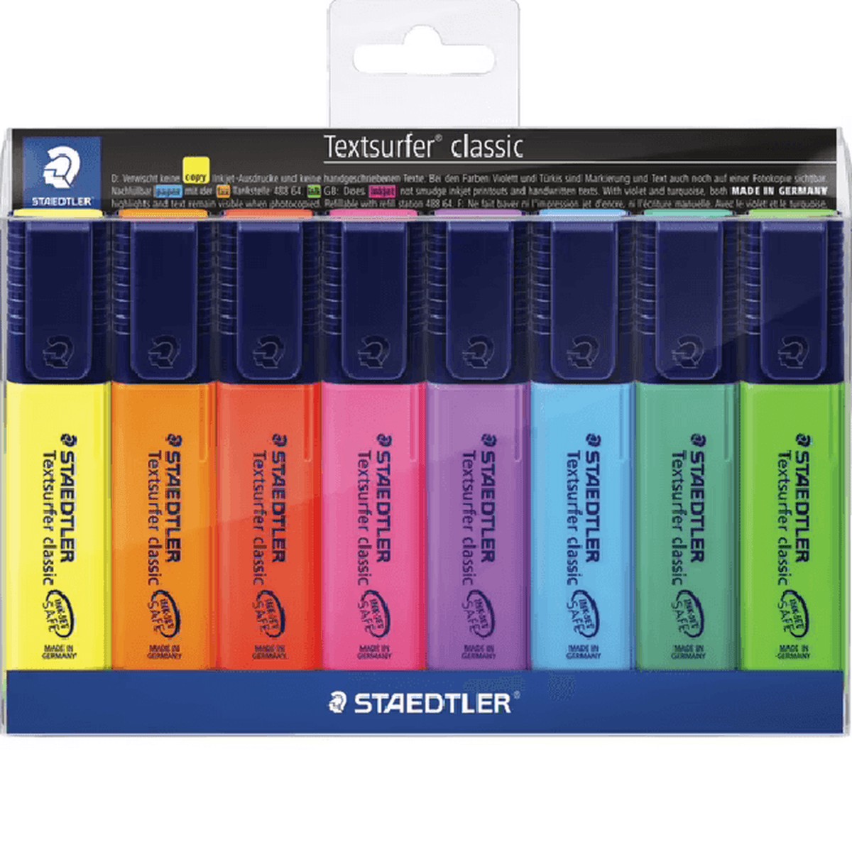 Staedtler Textsurfer Classic Highlighter Assorted Wallet 8