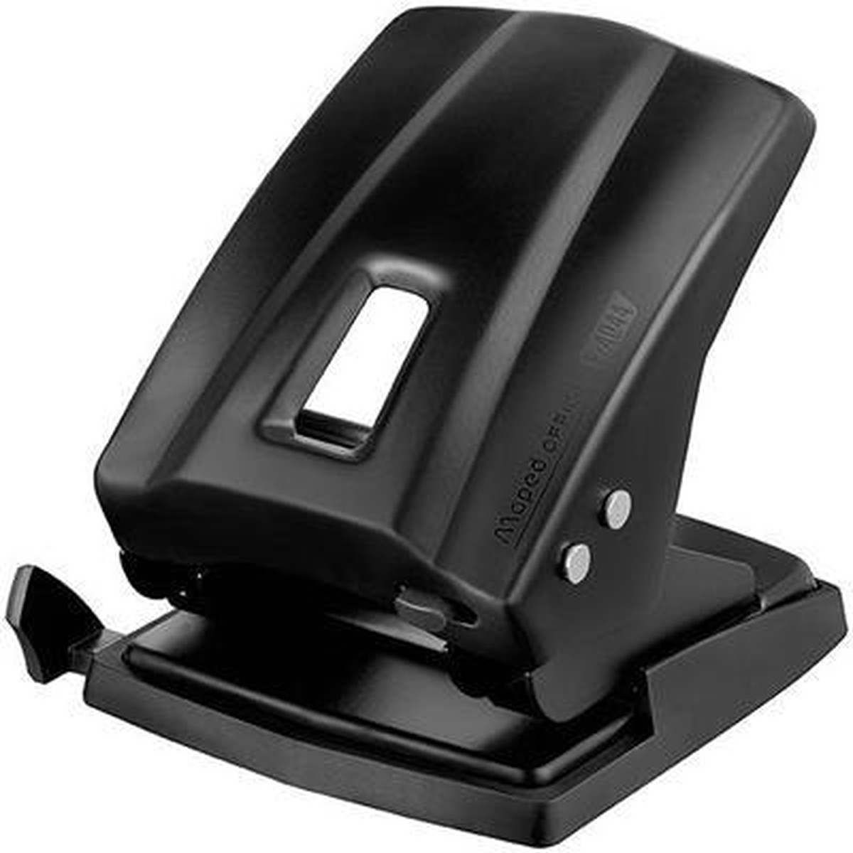 Maped Essentials 2 Hole Punch 45 Sheet Black